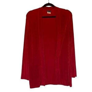 90s Citiknit Red‎ Cardigan Size Small (S)